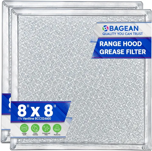 Vista 7 de Bagean Filtro de ventilación de campana de estufa 8x8 pulgadas BCC024600 se