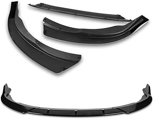 Vista 4 de EPARTS - Juego de 3 piezas de estilo para parachoques delantero, deflector de labios, protector para el cuerpo, compatible con Toyota Camry Pintado