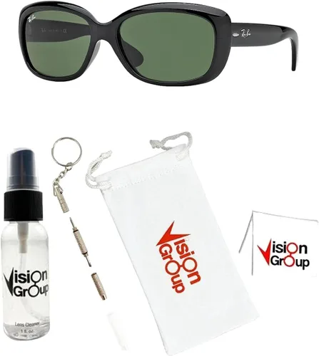 Vista 2 de Ray-Ban RB4101 Jackie Ohh Sunglasses + Vision Group Accessories Bundle
