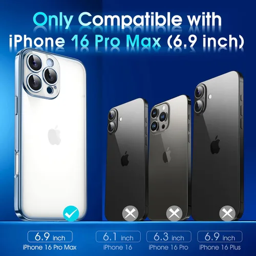 Vista 762 de Supdeal Funda cristalina transparente para iPhone 11, [No se amarillea] [Protección de la cámara] [Probado contra caídas de grado militar] Funda