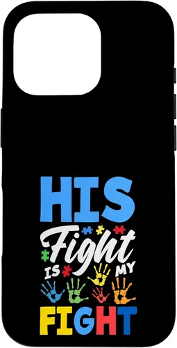 Vista 8 de His Fight is My Fight Autism Awareness Case for iPhone Air