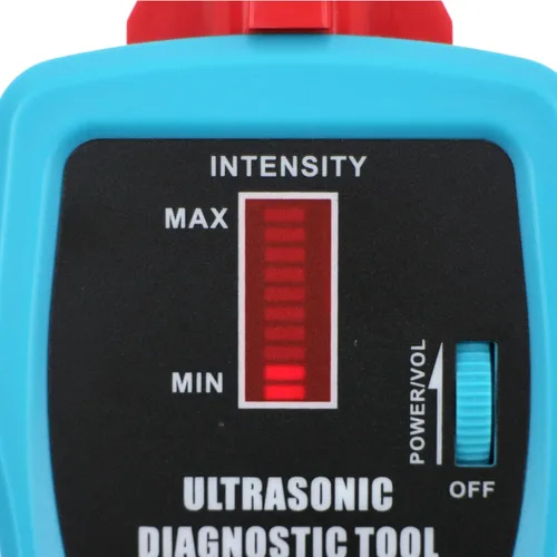 Vista 4 de ALLOSUN EM2280 Pro Kit de detector de fugas ultrasónico, azul