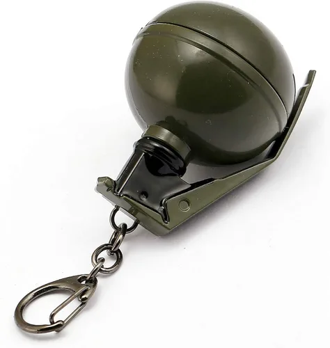 Vista 3 de PUBG Frag Grenade Llavero Verde
