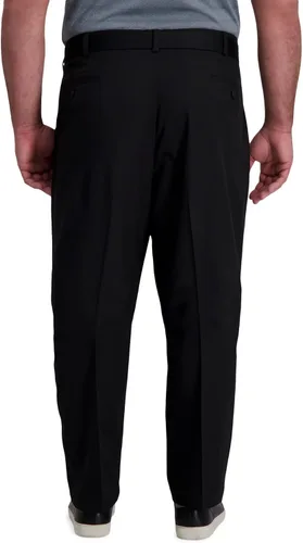 Vista 3 de Haggar Men's Cool Right Performance Flex Classic Fit Pleat Front Pant-Reg. and Big & Tall Sizes