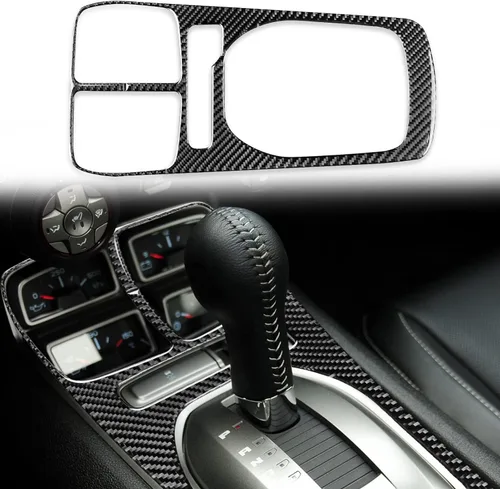 Vista 10 de Adhesivo de fibra de carbono suave de fibra de carbono para puerta interior de automóvil, botón de elevación, cubierta del interruptor, accesorios