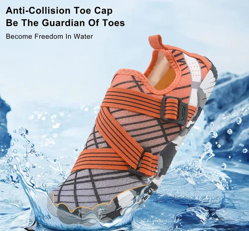 Vista 3 de SIPUHK Womens Mens Water Shoes Quick Dry Slip-on Barefoot for Swim Surf Diving Beach Pool Aqua Sports Walking Yoga