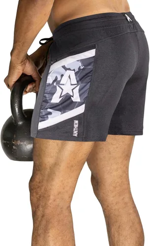 Vista 37 de Anthem Athletics Hyperflex - Pantalones cortos de entrenamiento para hombre Elástico en 4 direcciones, movilidad sin restricciones, levantamiento