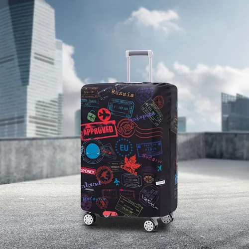 Vista 4 de Travelkin - Funda lavable para proteger contra rayones para maletas de 18-32 pulgadas