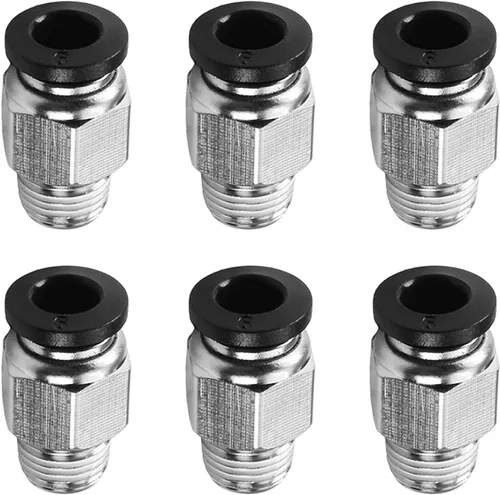 Vista 5 de Othmro 1 unids cilindro de aire varilla horquilla extremo 3.819 in longitud M20x1.5 rosca hembra conector Y