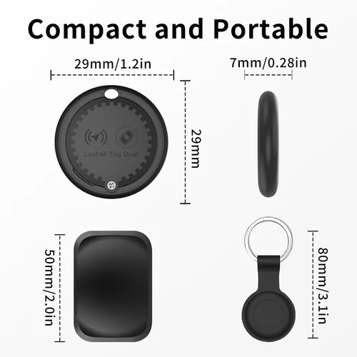 Vista 7 de Mini rastreador GPS para vehículos (compatible con iOS y Android), dispositivo magnético oculto de seguimiento de automóvil, sin tarifa mensual