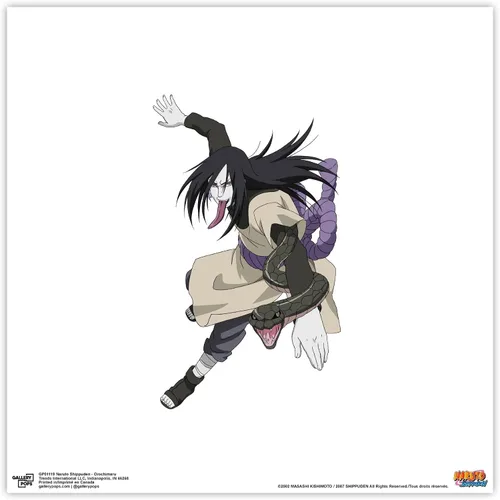 Vista 10 de Trends International Gallery Pops Naruto Shippuden - Orochimaru - Arte de pared, versión enmarcada negra, 12 x 12 pulgadas