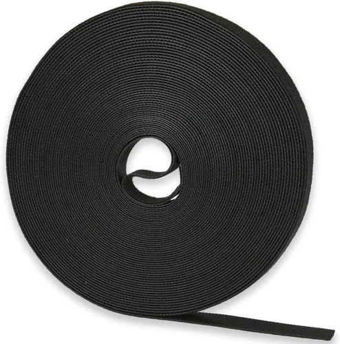 Vista 9 de Rollo de gancho y bucle de 10 yardas x 3/4 pulgadas, bridas de sujeción reutilizables, correas de cables multiusos para organizar el hogar, la 10 Yd