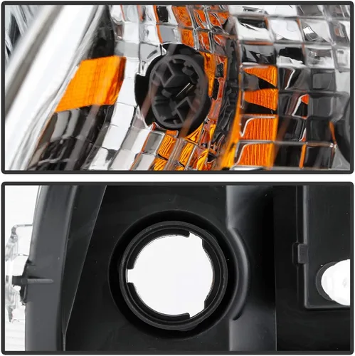 Vista 4 de ACANII - Para 2004-2012 Freightliner Business Class M2 106 112 Cromado Faros delanteros Par Izquierdo+Derecho