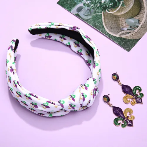 Vista 45 de YAHPERN Diadema para el día de San Valentín para mujer, colorida diadema de algodón con estampado de corazón de conversación XOXO Love, diadema