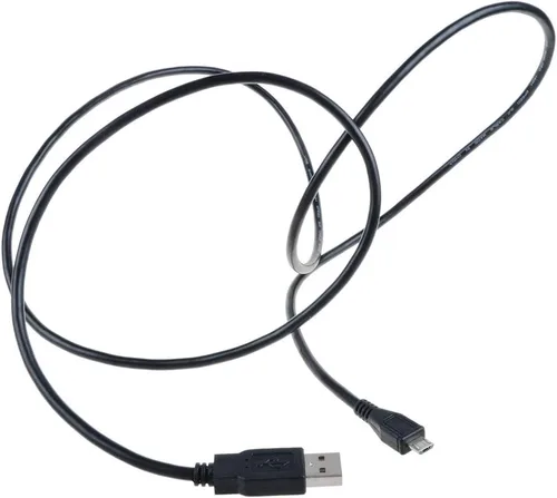 Vista 2 de Cable de alimentación micro USB, cable de carga compatible con Pokanic C6 altavoz potable de ducha