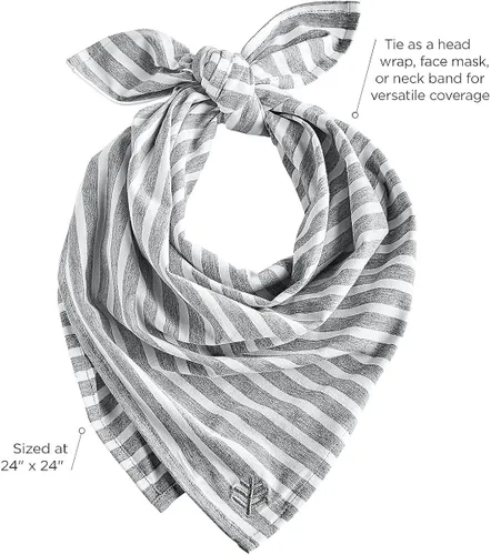 Vista 3 de Coolibar Bandana Sanibel Everyday Beach con UPF 50 para hombre protección solar