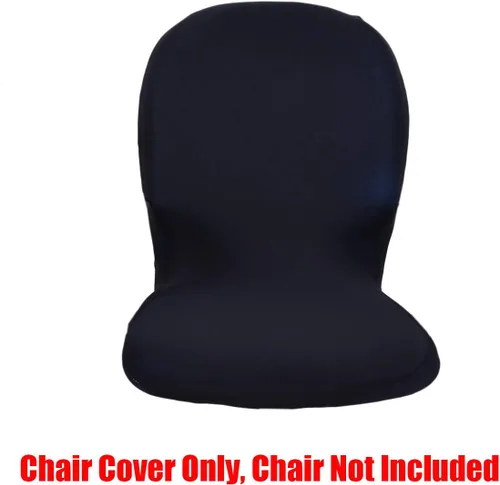 Vista 5 de Chris.W Funda para Silla de Oficina de Computadora Elástica Extraíble Funda para Silla Giratoria de Oficina Universal Fundas para Silla de Elevación