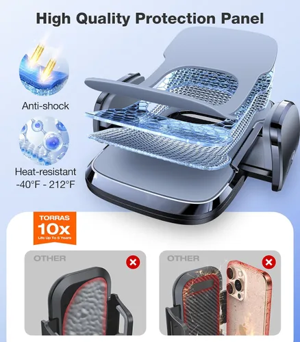 Vista 3 de TORRAS - Soporte para teléfono móvil 3 en 1, compatible con iPhone 12 11 Pro Max SE XS XR 8 Plus Galaxy S20 Note 20 Ultra