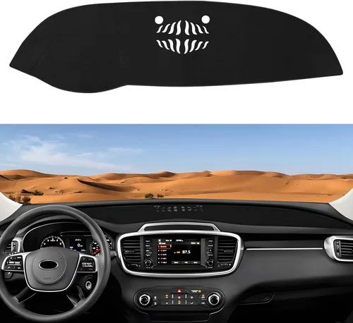 Vista 22 de Tapete de cubierta de salpicadero personalizado para Mazda3 Hatchback, Sedan 2019-2024 2025 2026 (sin HUD), protector antideslizante