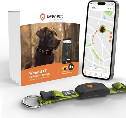 Vista 14 de Weenect Dog XT - Nuevo collar GPS para perros Antena XL Impermeable Collar Julius-K9 integrado ultra duradero Requiere suscripción