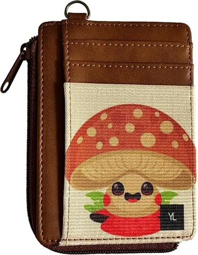 Vista 17 de Cartera delgada con bloqueo RFID para tarjetas de crédito, bolsillo bohemia1