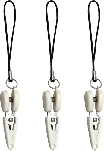 Vista 36 de JubileeYarn Itty Bitty Snippy - Tijeras de llavero portátiles compatibles con la TSA, color blanco, 1 par