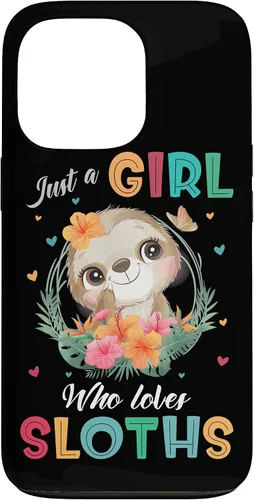 Vista 10 de Just a Girl Who Loves Sloths Case for iPhone 17