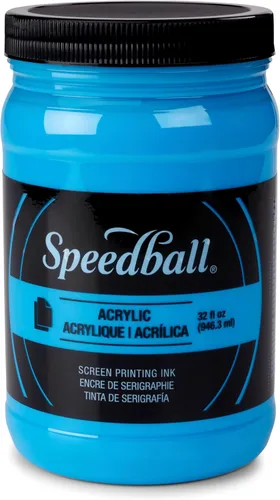 Vista 21 de Speedball 004657 Tinta acrílica para serigrafía, 32.0 fl oz, 32 onzas líquidas, color negro