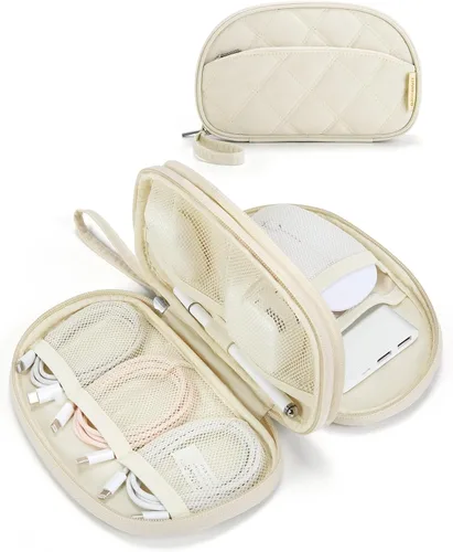 Vista 9 de BAGSMART Bolsa Organizadora de Cables para Viaje, S, Hinchado