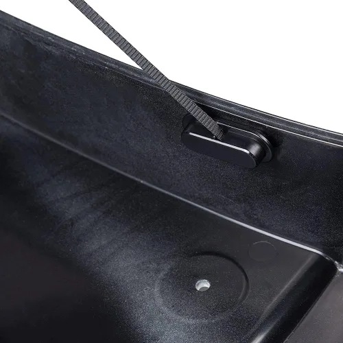 Vista 3 de Moto Onfire US Stock Tour Trunk Pack Tether Tapa Cable retráctil apto para 2014+ posterior Harley/Aftermarket King Chopped Razor Tour Trunk Pack
