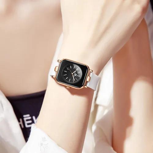 Vista 2 de OLEVS Reloj para mujer, relojes de moda casuales, delicados, elegantes y delicados