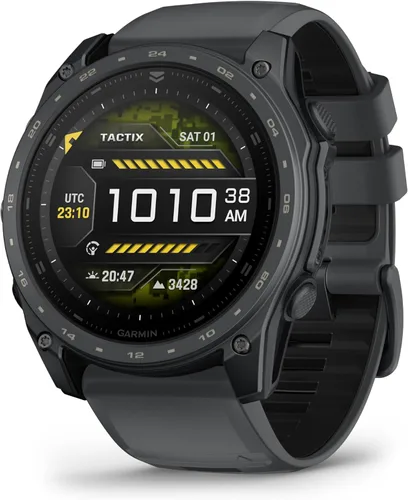 Vista 10 de Garmin tactix® 8 47mm, pantalla AMOLED, reloj inteligente táctico GPS premium, incluye Applied Ballistics Ultralight™ Solver