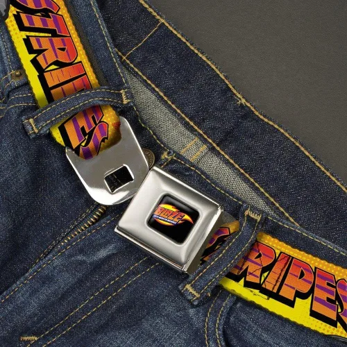 Vista 2 de Kids' Big Buckle-Down Seatbelt Belt Blaze 1.0" W, 20-36" L, Wide, Long