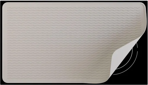 Vista 21 de XiFEO Cubiertas para Estufa Eléctrica, Protector de Cubierta de Estufa de Vidrio de Silicona de Grado Alimentario Resistente, Protector de Placa