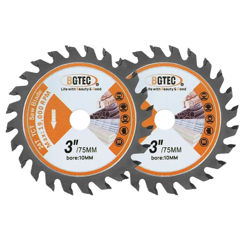 Vista 17 de BGTEC Hoja turbo de granito de diamante, disco de corte de 3 pulgadas/2.953 in para hormigón, hormigón reforzado, piedras artificiales duras