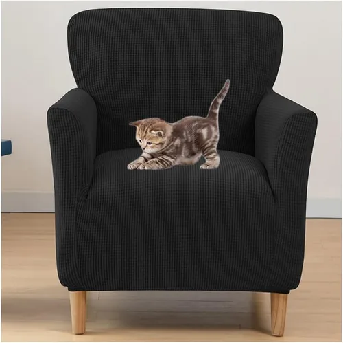 Vista 13 de XMAYODS Funda elástica para silla de club, funda de barril para silla, funda de elastano suave para sillón, funda de sofá extraíble, protector de #1