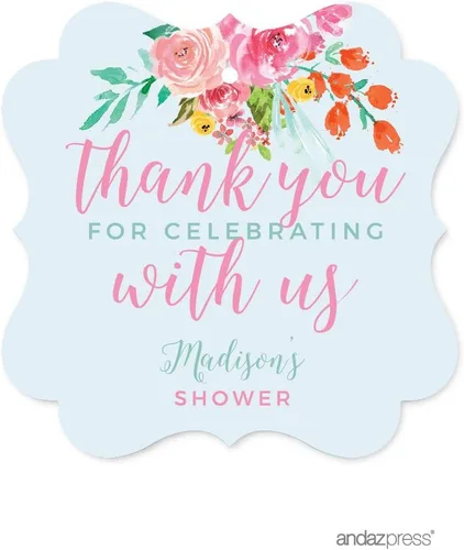 Vista 5 de Andaz Press Pink Roses English Tea Party Tea Party Colección Baby Shower Advice for the Mommy to Be Tarjetas, paquete de 20, actividades