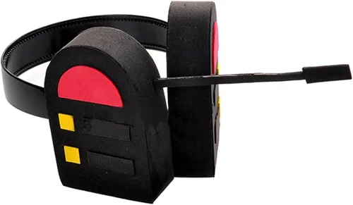 Vista 2 de Ainiel Accesorios para disfraz de cosplay Halloween (negro), Negro