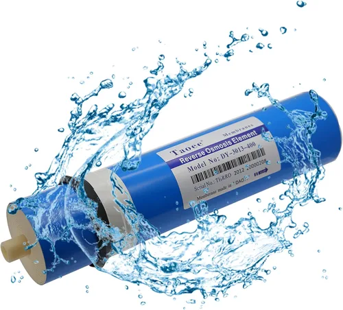 Vista 7 de Filtro de membrana de ósmosis inversa 400 GPD RO Membrana de ósmosis inversa de 3.0 x 12 pulgadas Reemplazo del filtro de agua para debajo