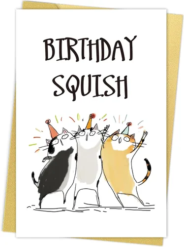 Vista 14 de Divertida tarjeta de cumpleaños para amigos, bonita tarjeta de cumpleaños para mujeres, mira a ti, todo lindo y viejo, tarjeta de regalo