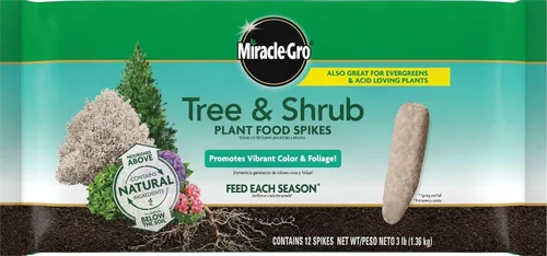 Vista 11 de Miracle-GRO Picos de alimento para plantas de frutas y cítricos, 12 picos (paquete de 2) 10-15-15 NPK Nutrición fácil de usar para árboles
