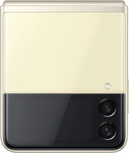 Vista 6 de SAMSUNG Galaxy Z Flip 3 5G Verizon F711U 128GB - Crema (renovado)
