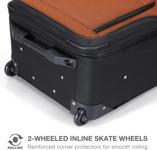 Vista 32 de Travel Select Amsterdam - Equipaje vertical y expansible con ruedas, marino