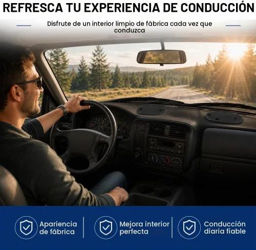 Vista 2 de PIT66 Cubierta de parrilla para altavoz frontal compatible con Chevy Blazer 98-05/98-05 GMC Jimmy rejilla negra
