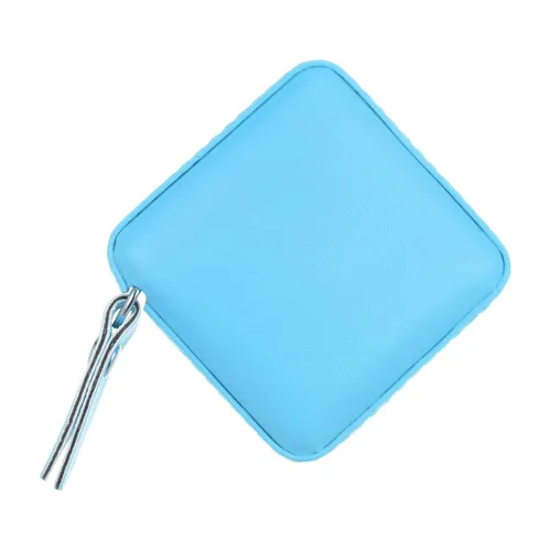 Vista 8 de HARFINGTON Cinta métrica retráctil cuadrada de 59.1 in/60 pulgadas, funda de cuero suave, tamaño de bolsillo para cuerpo, tela, medidas de costura