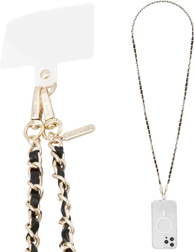Vista 9 de Case-Mate Cordón cruzado para teléfono/cadena - Correa manos libres - Cuerda beige Works with All Phones - Rope Cell Phone Charm - Neck Chain