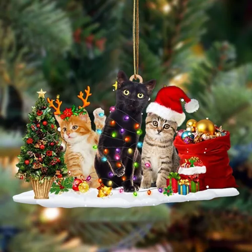 Vista 112 de Nazenti Adorno de Navidad personalizado con amigos Affenpinscher – Adorno de perro personalizado para amantes de las mascotas, acrílico plano