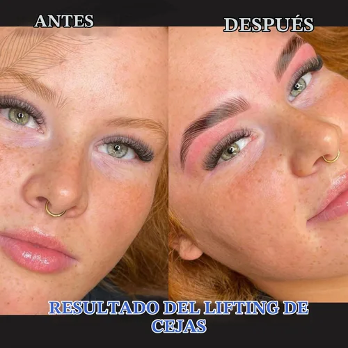 Vista 8 de ARYANA NEW YORK Kit de laminación de cejas - Kit de elevación de cejas serie profesional - Kit de inicio Negro/Azul