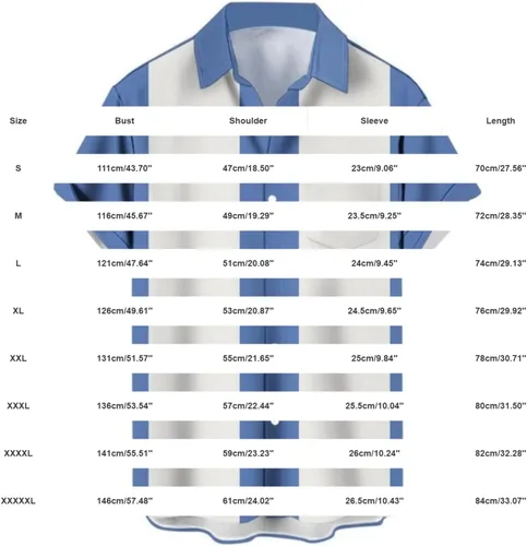 Vista 2 de Camisas de bolos para hombre, estilo vintage de los años 50, a rayas, con botones, camisa de campamento de guayabera cubana 2026, tops tropicales