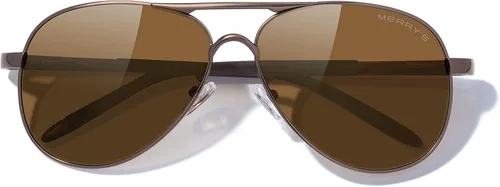 Vista 6 de MERRYS UV400 S8513 gafas de sol polarizadas para conducir marco irrompible para hombre